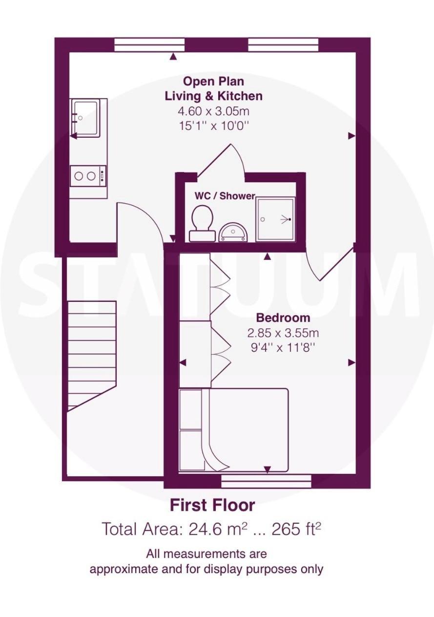 Apartment E14 Poplar - Cosy 1 Bed For 3 *